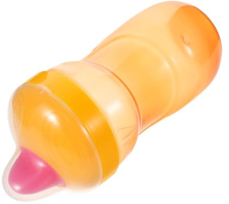 Abaodam -babybecher Mit Fassungsvermögen Auslaufsicherer Junge Mädchen-trinkbecher Für Kleinkinder Orange