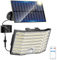 Solar Aussenleuchte, Solarlampen für Außen mit Bewegungsmelder, 226 LED Solarleuchten Aussen, Solar Strahler Außen Wasserdicht 3 Modi mit 5m Kabel Außenlampe Outdoor für Garten Garage, 1 Stück