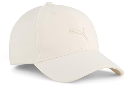 PUMA Erwachsene Premium ESS Pique Baseball-Cap OneSize, Alpine Snow White