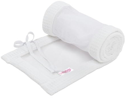 babybay Nestchen Mesh-Waffelpiqué passend für Modell Boxspring XXL, weiß