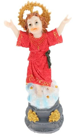 ABOOFAN Artesanía De Resina del Niño Jesús Decoración Religiosa Cristiana para Escritorio Adorno De Pascua Hogar para Celebraciones y