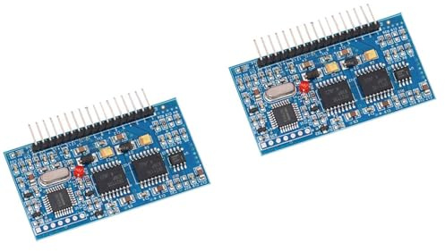 dissot 2X 5V DC-AC Sinus-Wechselrichter SPWM Treiberplatine EGS002 12MHz Quarzoszillator EG8010 + IR2113 Treibermodul