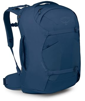 Osprey Farpoint Men's Travel Pack, 40L, Antique Blue