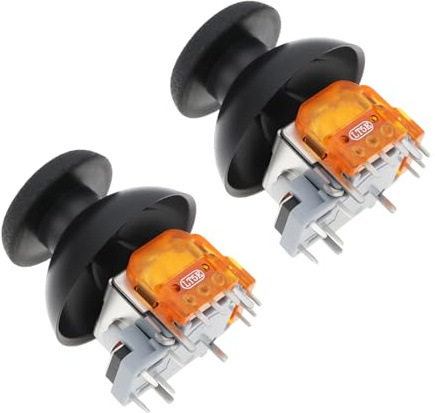 eMagTech Lot de 2 Capuchons de Joystick Et Joysticks à Effet Hall TMR Compatible avec La Manette PS5