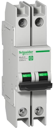 Schneider Electric Motorleistungsschalter Typ D, 2-polig 25A 277V Multi 9 DIN-Schienen-Montage