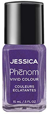 JESSICA | Phenom Vivid Colour Nail Polish | Long-lasting Gel-like Nail Polish without UV Lights coming in vivid & pigmented colours | New Year. New Me | 14 ml