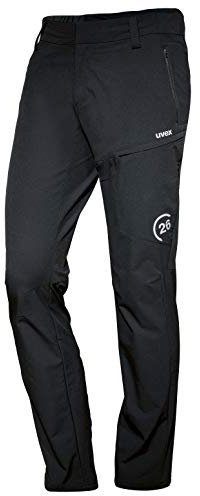 Uvex Kollektion 26 Herren-Arbeitshose - Schwarze Männer-Langhose mit Vielfältige Taschen 98