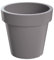 Erhard-Trading Blumentopf Valencia Pflanztopf Übertopf Blumenkübel Kunststoff steingrau Ø 39 cm