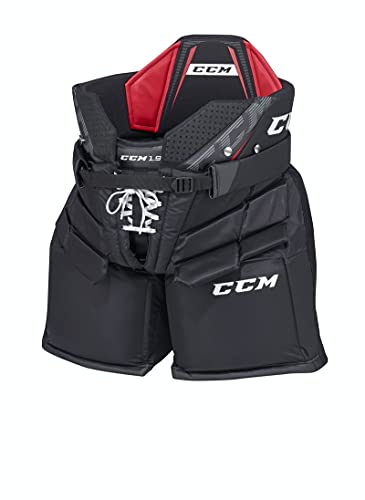 CCM Axis 12 Hockey Goalie Pants - Black - Senior L+1