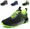 Furuian Sicherheitsschuhe Herren Arbeitsschuhe Herren Damen Leicht Sportlich Atmungsaktiv Schutzschuhe mit Stahlkappe Sneakers (45 EU,Grün)
