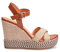 Bata Damen-Keilsandalen mit Riemchen Damen Sommer Bequeme elegant lässig Casual einzigartige