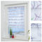 ourdeco® Doppel-Rollo, Duo Rollo Klemmfix / 70 x 160 cm, mit Druckmotiv Espiral pink/lichtdurchlässig, Blickdicht
