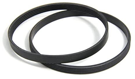 LPESOS Antriebsriemen Für Bosch 1594 1594K PL1682 PL1632 2 Stück Planer Rillenantrieb Poly-V-Riemen PL2632 GHO 26-82 15-82 26-82D 6500 3100 Zubehör Ersatz Keilriemen