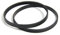 LPESOS Antriebsriemen Für Bosch 1594 1594K PL1682 PL1632 2 Stück Planer Rillenantrieb Poly-V-Riemen PL2632 GHO 26-82 15-82 26-82D 6500 3100 Zubehör Ersatz Keilriemen