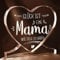 Juratar® Geschenke für Mama von Tochter & Sohn – Herz Acryl mit liebevollem Spruch – Persönliches Geburtstagsgeschenk für Mama, Muttertagsgeschenk