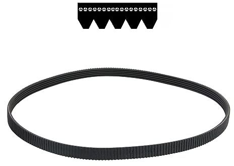 SOLKIN 1pc Breadmaker Drive Belt for Panasonic SD2500WTS 2501 2511 ZB2502 V-belt Replacement ADF01E165 Bread Machine Spare Part
