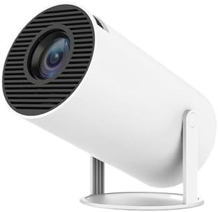 Projecteur HY300 4K HD Android 11 Double WiFi 6.0 200 ANSI BT5.0 1080P 1280 * 720P Home Cinema projecteurs Portables extérieurs (Color : HY300, Size : EU Plug)