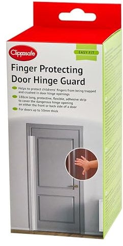 Clippasafe Home Safety Door Hinge Guard - 180cm