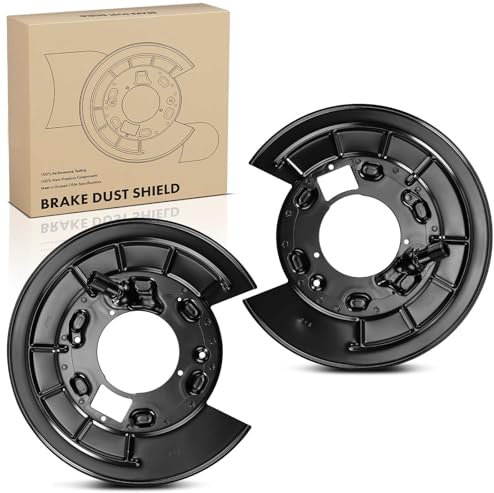 Frankberg 2x Brake Dust Shield Rear Axle Compatible with Defender Cabrio L316 2.2L 2011-2016 Discovery Sport L550 1.5L 2.0L 2020-2024 Defender Van L663 2.0L 3.0L 2020-2024 Replace# LR048812