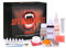 VANERIA Kit de Maquillage Halloween,kit Noël enfant,Dents de Zombie + Faux Sang + Capsule de Sang + Cire de Peau + Huile de Cire de Peau étendue + Latex Liquide, Kit de Maquillage d'effets Spéciaux.