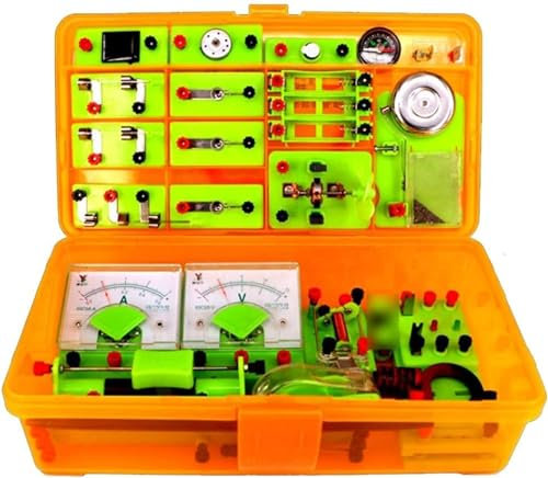 Elektromagnetische Experimentierausrüstung, Experimentierkasten, physikalische Physik, Experimentierkasten, elektrischer Experimentiersatz, Klassenzimmer-Experiment, Lehrmittel, elektrische