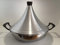 Antihaft-Tajine-Edelstahl-Turm Eintopf-Trockentopf Antihaft-Schongarer Meeresfrüchte hoher Deckel Pfanne elektromagnetischer Herd marokkanischer Tajine-Auflauf 24 cm 21-303 (Farbe: einzelne Abdeckung)