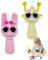 T TAKONE Set di 2 peluche Sprunki, giocattolo di peluche, regalo per ragazzi e ragazze (giallo, rosa)