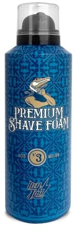 HEY JOE! - Premium Shave Foam Nr. 3 - Rasierschaum für Männer - erfrischend und beruhigend - natürliche Weichmacher - für empfindliche Haut - Dermatologisch getestet - Säure-Melon-Duft - 270 ml