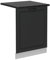 Vicco Geschirrspülblende R-Line, Anthrazit Landhaus, 60 cm, AP Anthrazit