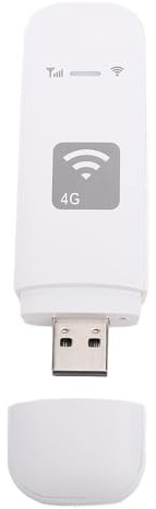Risegun 4G USB WLAN Adapter, WiFi Hotspot Netzwerk Adapter 4G LTE USB-Dongle 150Mbps UFI-Modem Stick mit SIM-Kartensteckplatz, Unterstützt für 8 Nutzer