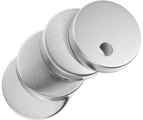 NOLITOY 2 Paare Toilettenschraubenkappen Wc ZubehöR Dekorative Abdeckungen für Toilettenbolzen Langlebig Praktisch für Bad Und Gewerbe
