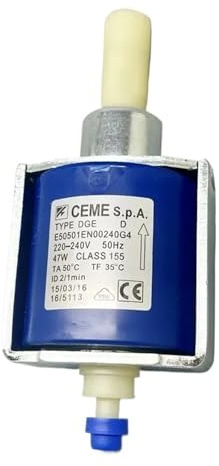 Bomba De Agua For Cafetera CEME Electromagnética E505 220-240V 50Hz 47W Bomba De Agua Espresso DGE 630cc/Min