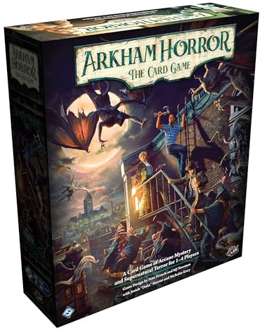 Asmodee Arkham Horror: Das Kartenspiel - Kapitel Zwei Kernset | Kooperatives Kartenspiel | Ab 14 Jahren | 1-4 Spieler | 45-180 Minuten Spieldauer