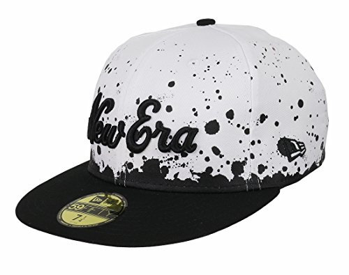 New Era Script Splatter Hat 59Fifty Cap - 7 1/8-57cm (M)