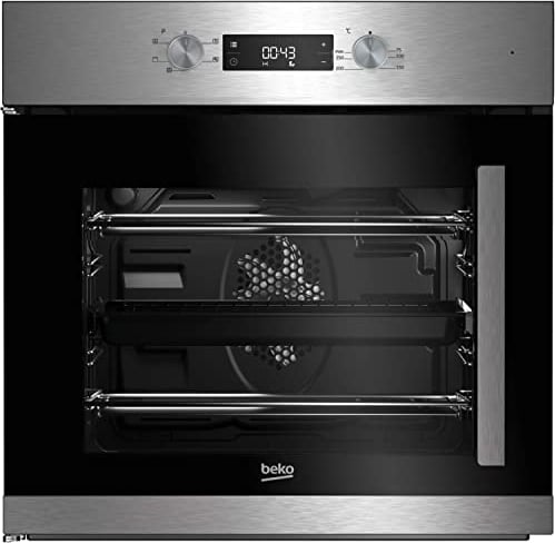 BEKO BIF22300XL Left Hand Opening Electric Built-in Fan Single Oven Stainless Steel