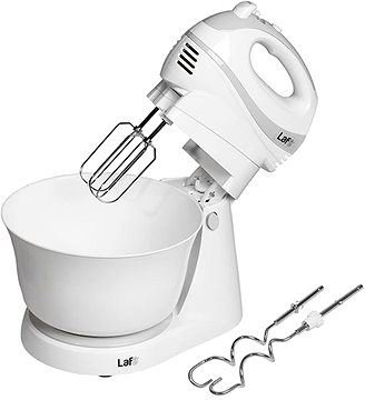 Lafé MRK002M Batteur à main avec bol rotatif 3,5 l, 300 W, 5 vitesses