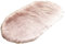 HotYou Faux Lammfell Schaffell Teppich Ellipse Kunstfell Dekofell Lammfellimitat Teppich Longhair Fell Nachahmung Wolle Bettvorleger Sofa Matte,Rosa,50 * 80CM