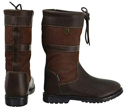 HyLAND - Buxton - Stivali Corti da Equitazione - Adulti/Unisex (41 EU) (Marrone Scuro)