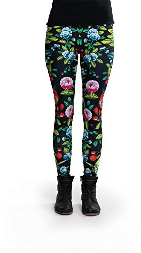 cosey - Bedruckte Bunte Leggings (Einheitsgröße)