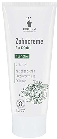 Bioturm Zahncreme, Kräuter ohne Fluorid, 75ml (1)