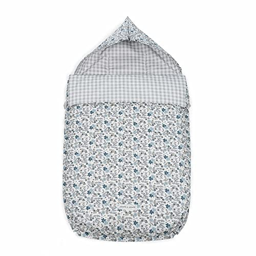 Fußsack, 3-in-1, Delia, Blau, Übergangszeit
