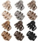 12 Petites Pince a cheveux femme - Pinces à cheveux Moyenne pour les femmes et les filles, 1.18Inch Pince Octopus Pinces à cheveux pour les femmes Cheveux fins