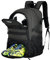 LARIPOP Fußball-Rucksack, Basketball-Rucksack für Basketball-Zubehör, Trainingsausrüstung, passend für Volleyball, Fußball, Sportgeschenke