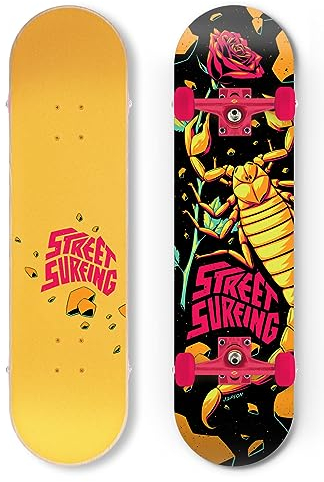 Streetsurfing Skateboard Street Skate 31'' Scorpion