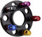 Spurverbreiterung,Universal Distanzscheiben Auto-Rad-Flanschrad plus hohe breite Breite 4 * 15mm Dicke / 20 * M14 * 1,25 Bolzen