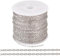 Cheriswelry 32.8 Feet Brass Coated Iron Chains Flat Oval Cable Chains with Spool Soldered Links for Women Men Necklace Bracelet Jewelry Making