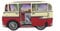 your castle Mini Camper Van Red Tin Biscuit Tin Decorative Box Mini Camper Van Red for Biscuits Chocolate Chocolates Storage Approx. 17 x 9 x 8 cm Volume: 1 L