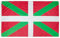 Bandera Euskadi XL para Exteriores, 225 x 150 cm, Balcón Reforzado y 2 Ojales Metálicos (225 x 150 cm)