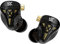 KZ DQS Wired Earbuds Earphone, Dynamic Driver in Ear Monitor Headphones, Semi-Open HiFi Bass IEM Earphone 2Pin 3.5mm Gaming Earbuds, KZ Iems for Gaming Singers Musicians (Black, Without Mic)