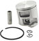 Kit de anillo de pistón de 46 mm for motosierra Husqvarna 555, 556, 560, 562, 562XP y 560XP. Reemplazo for herramientas de jardinería 505215502.